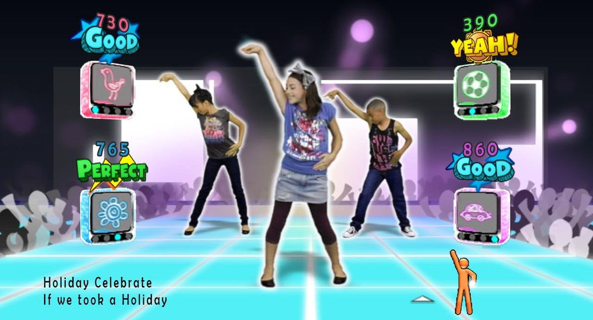 Dance Juniors – Nintendo Wii Kids Music Rhythm Party Game Ubisoft Family Dancing