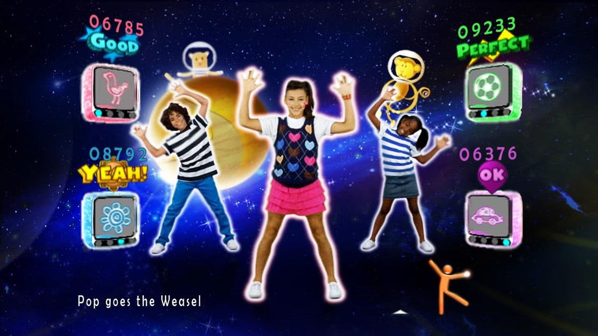 Dance Juniors – Nintendo Wii Kids Music Rhythm Party Game Ubisoft Family Dancing