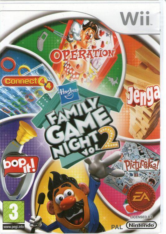 Hasbro Family Game Night 2 – Nintendo Wii Party Game EA