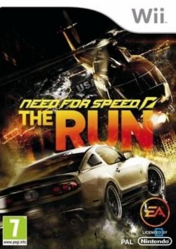 Need for Speed: The Run – Nintendo Wii Racing