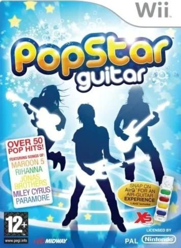 Pop Star Guitar – Nintendo Wii