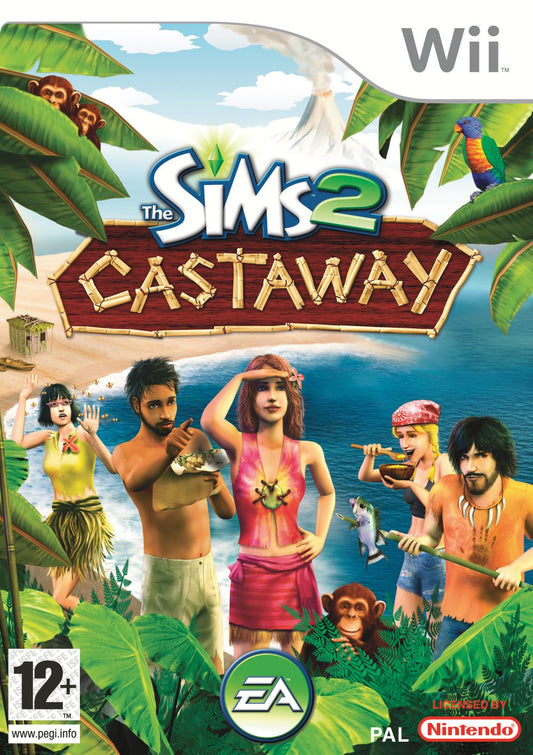The Sims 2: Castaway  – Nintendo Wii Life Simulation Game EA