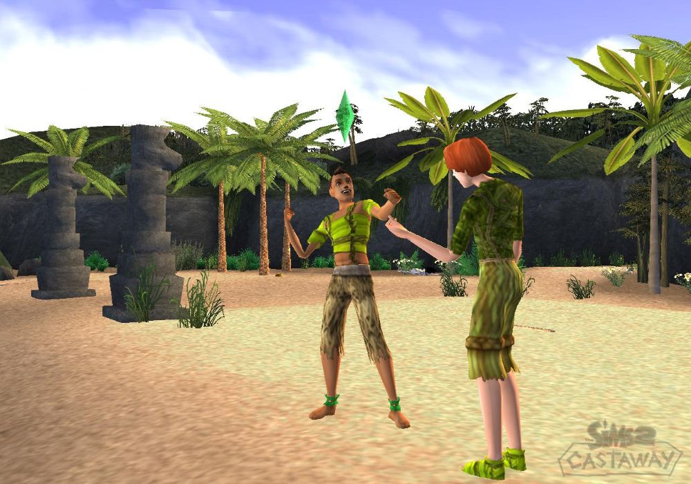 The Sims 2: Castaway  – Nintendo Wii Life Simulation Game EA