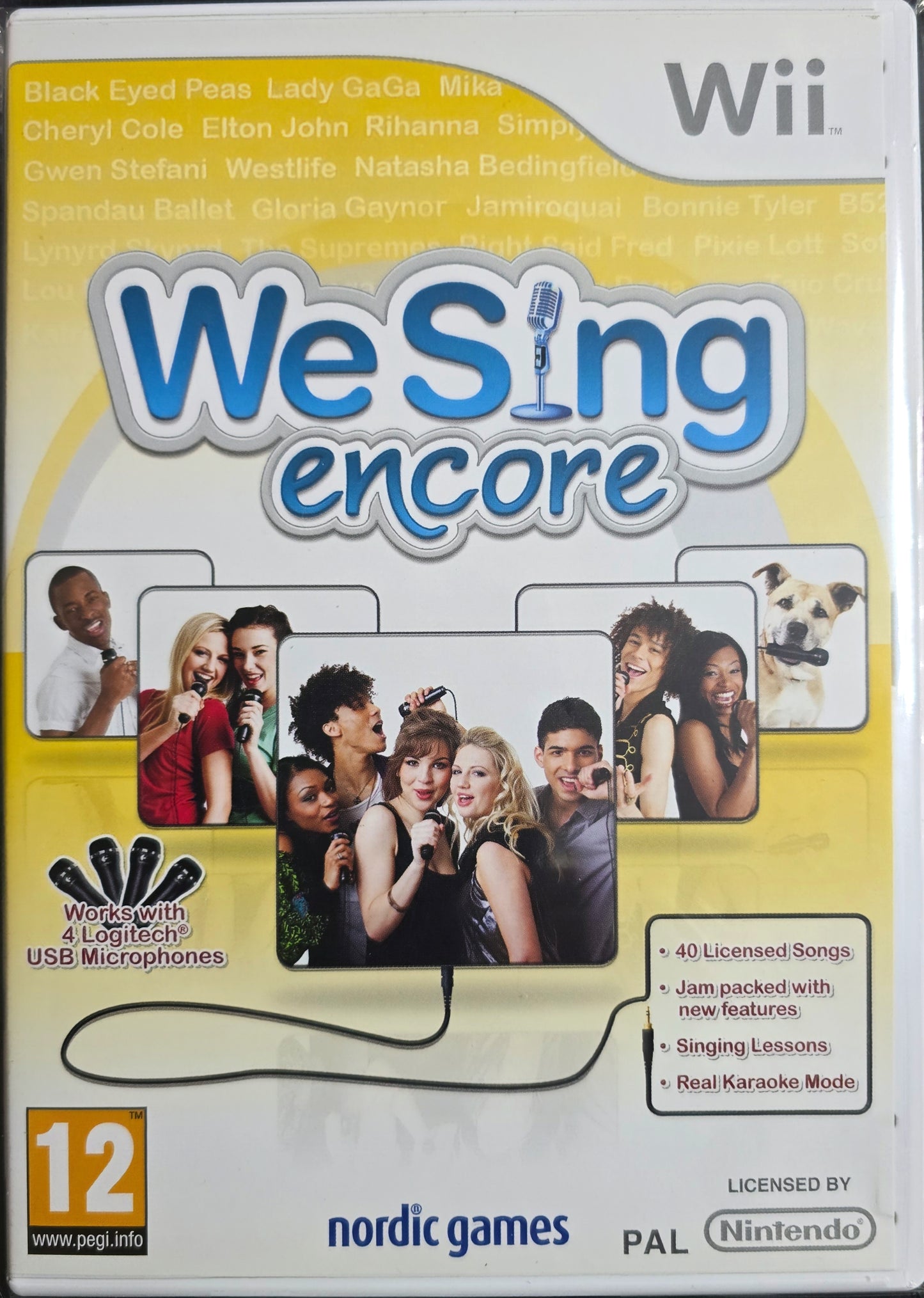 We Sing Encore  – Nintendo Wii Music Karaoke Nordic Games