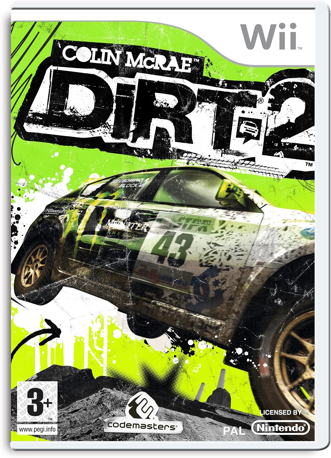 Colin McRae: DiRT 2 – Nintendo Wii Rally Off Road Racing Game Codemasters