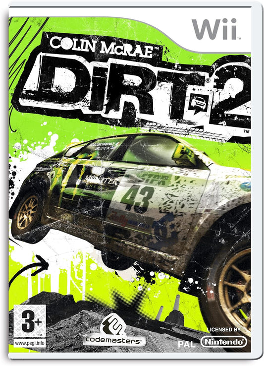 Colin McRae: DiRT 2 – Nintendo Wii Rally Off Road Racing Game Codemasters