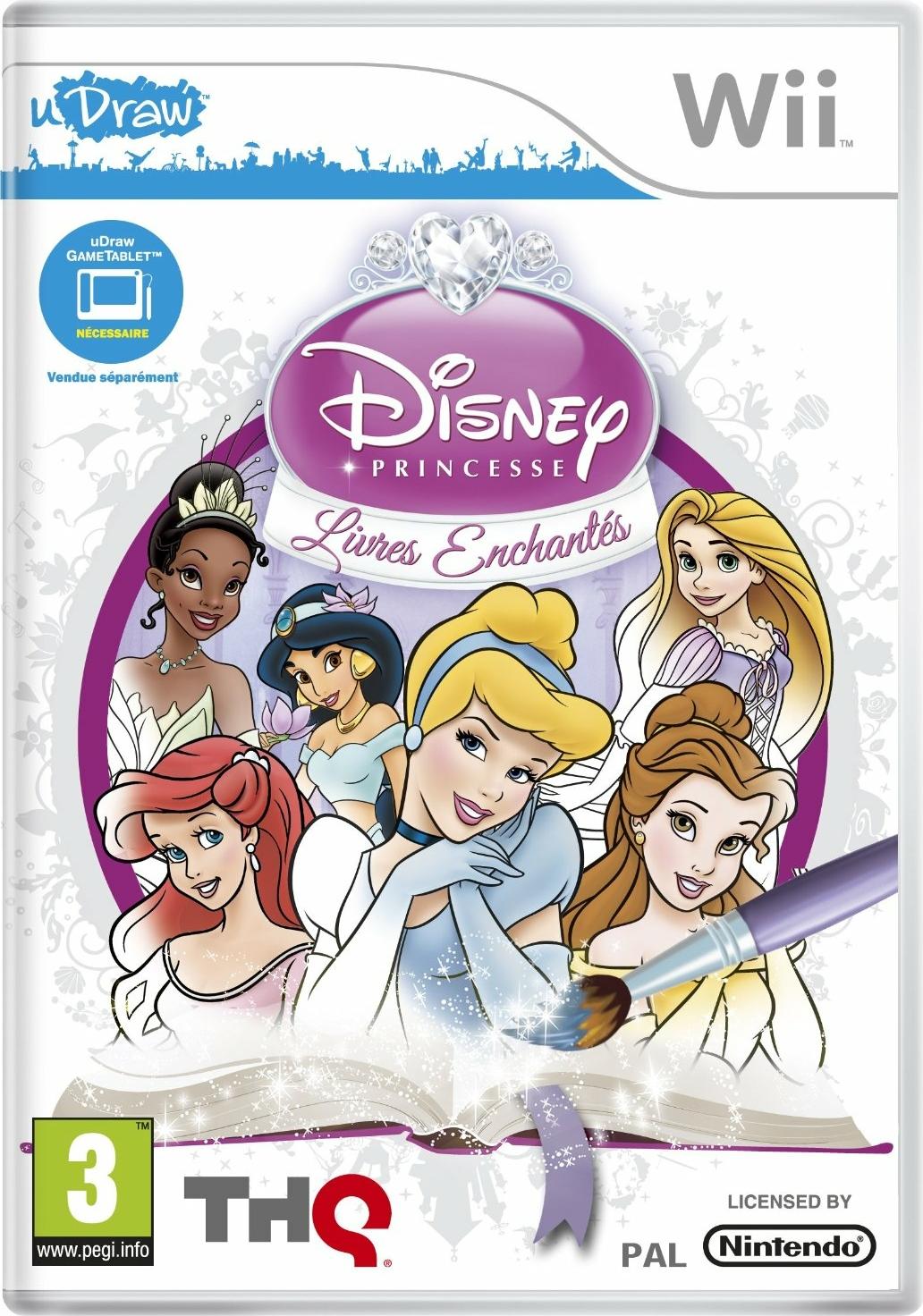 Disney Princess Enchanting Storybooks – Nintendo Wii Family Adventure Game THQ
