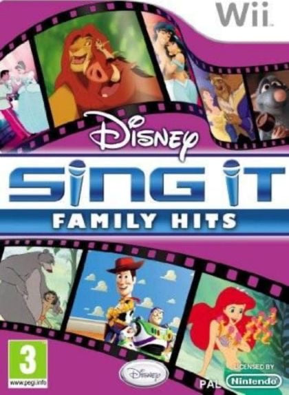 Disney Sing It: Family Hits – Nintendo Wii
