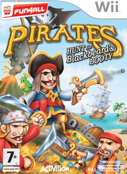 Pirates: Hunt For Blackbeard's Booty – Nintendo Wii