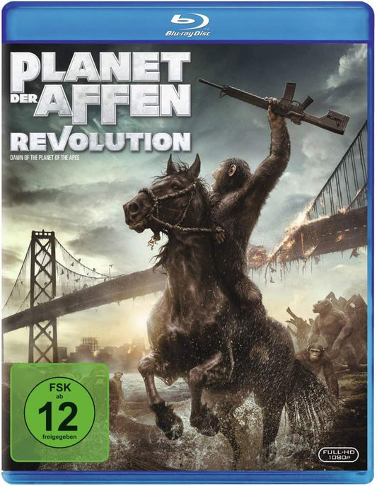 Dawn of the Planet of the Apes – Blu-ray Sci-Fi Action Film Andy Serkis