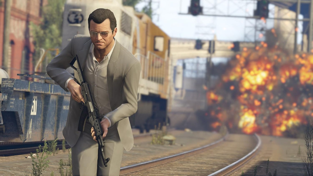 Grand Theft Auto V – PlayStation 4 Open World Action Crime Game Rockstar Games