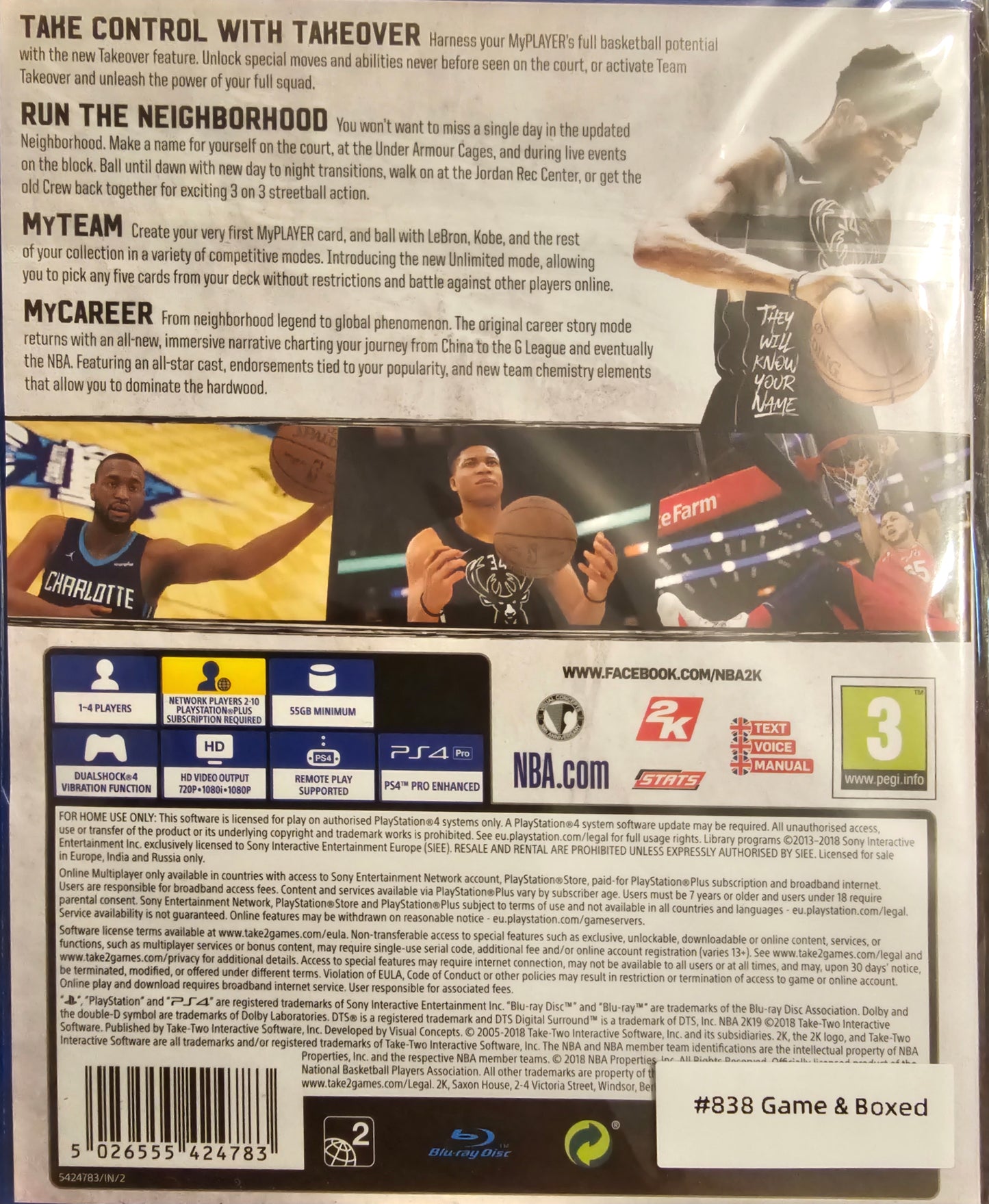 NBA 2K19 – PlayStation 4