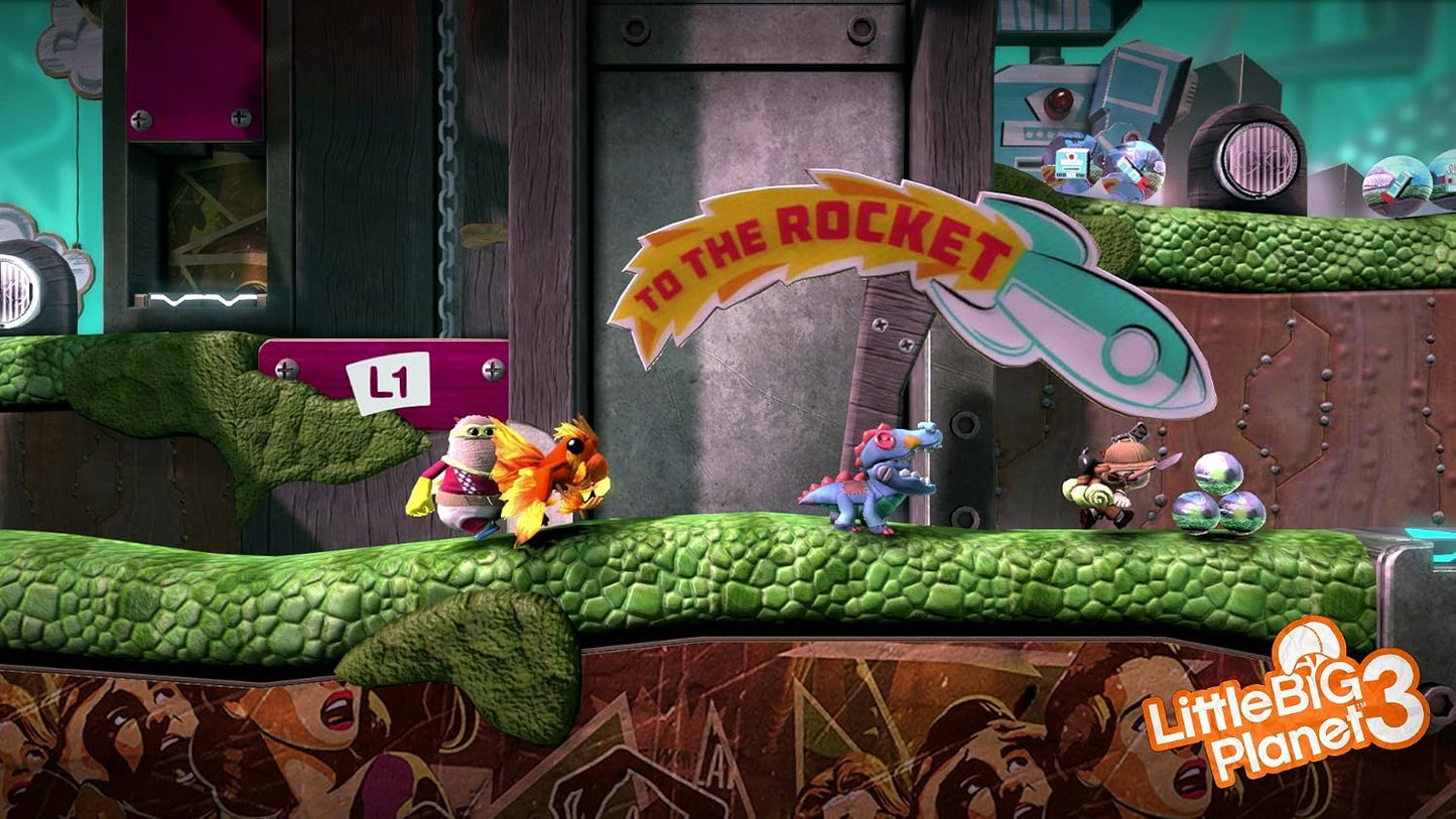LittleBigPlanet 3 – PlayStation 4 Platform Adventure Game Sony Sumo Digital
