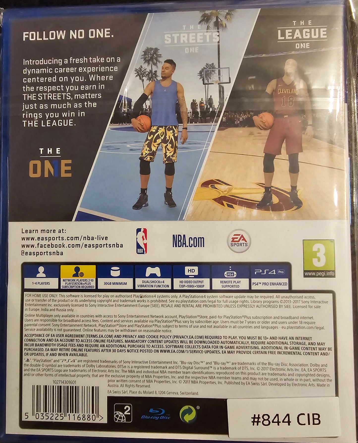NBA Live 18 – PlayStation 4