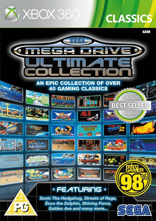 Sega Mega Drive Ultimate Collection  – Xbox 360 Retro Compilation Game