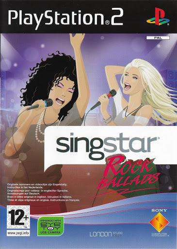 SingStar Rock Ballads – PlayStation 2 Music Karaoke Game