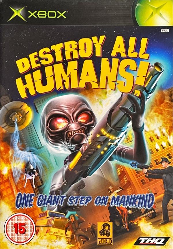 Destroy All Humans! – Xbox Originall  Action Adventure THQ Game
