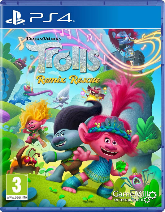 Trolls Remix Rescue – PlayStation 4 Family Adventure Game