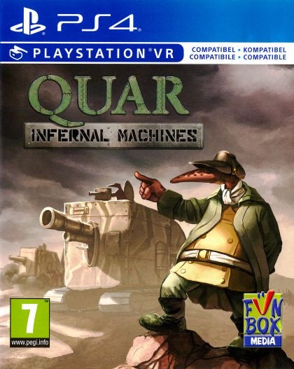 Quar: Infernal Machines – PlayStation 4 Turn Based Strategy Game