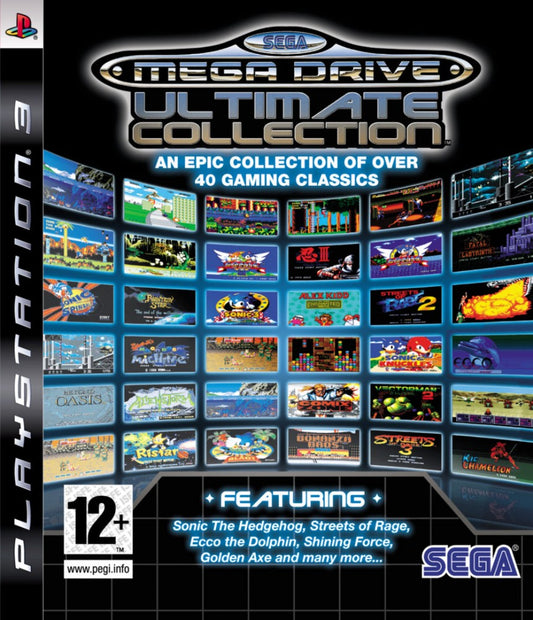 SEGA Mega Drive Ultimate Collection – PlayStation 3 Retro Compilation Game