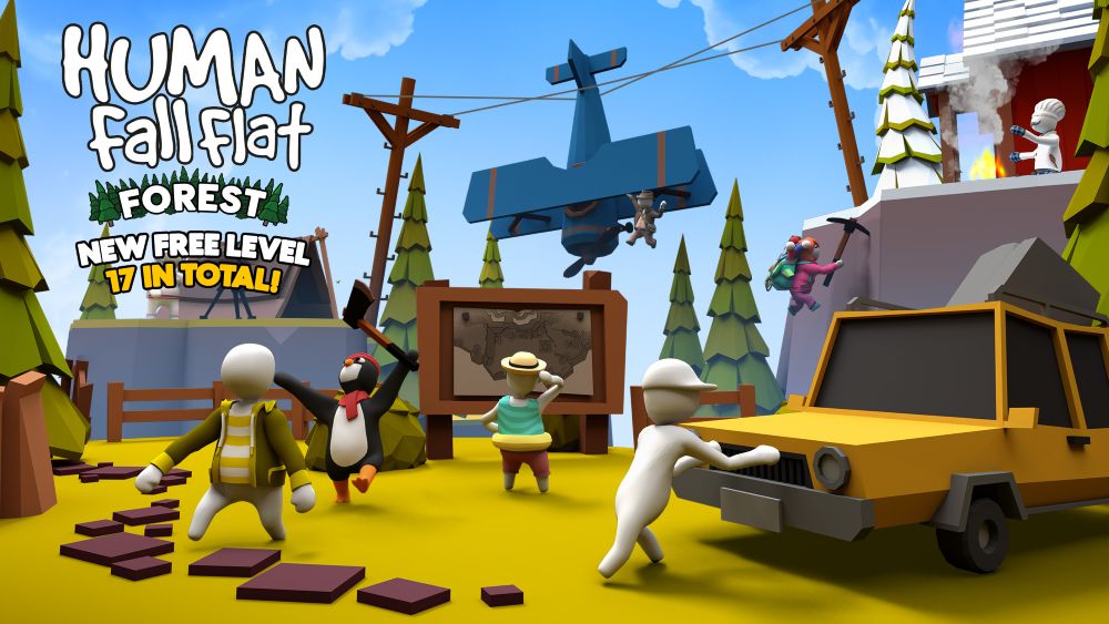 Human Fall Flat – PlayStation 4 Puzzle Platformer No Brakes Games Curve Digital