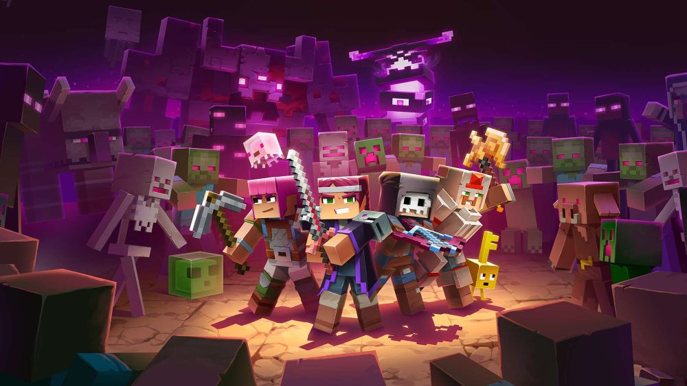 Minecraft Dungeons  – PlayStation 4 Action Adventure Game Mojang