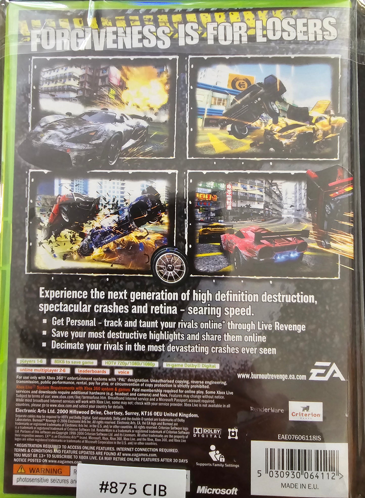 Burnout Revenge – Xbox 360