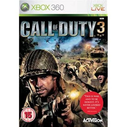 Call of Duty 3  – Xbox 360 First Person Shooter Game