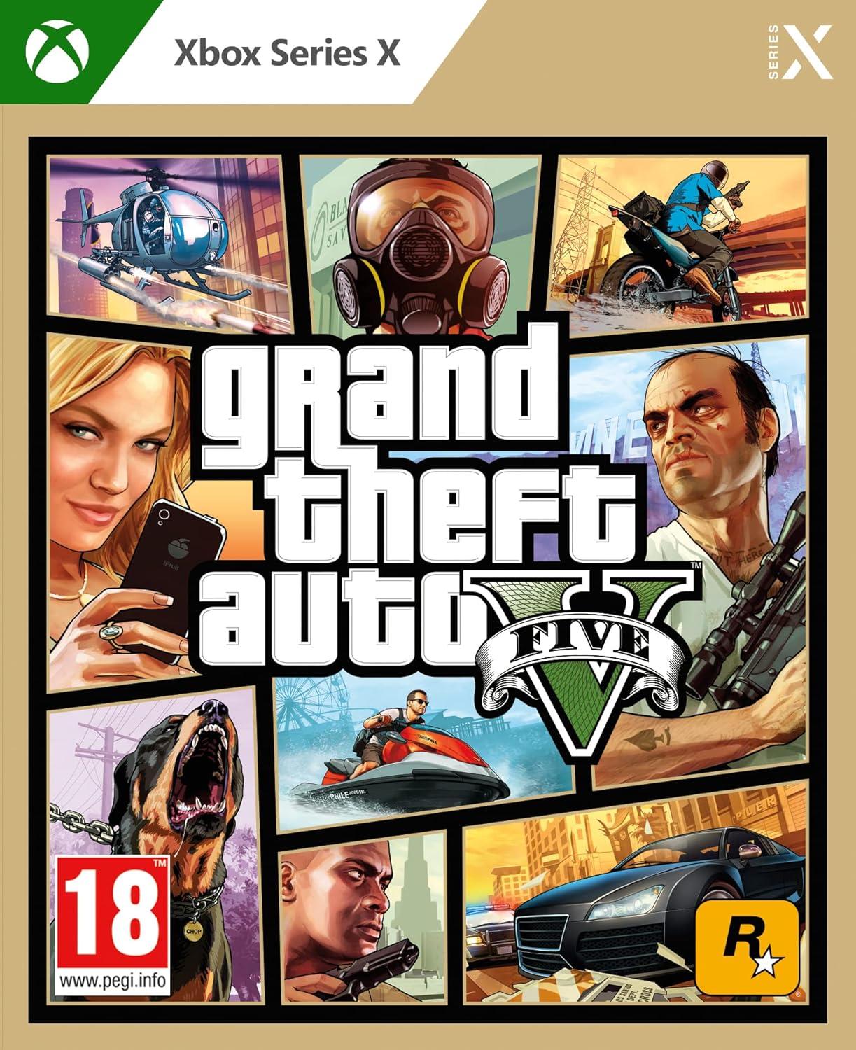 Grand Theft Auto V – Xbox Series X Open World Action Crime Game