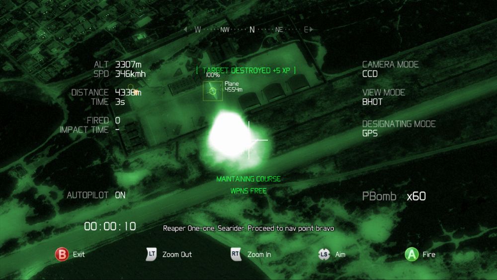 Tom Clancy's H.A.W.X. 2  – Xbox 360 Action / Flight
