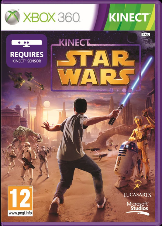 Kinect Star Wars Kinect  – Xbox 360 Sci Fi Action Game Lucas Arts