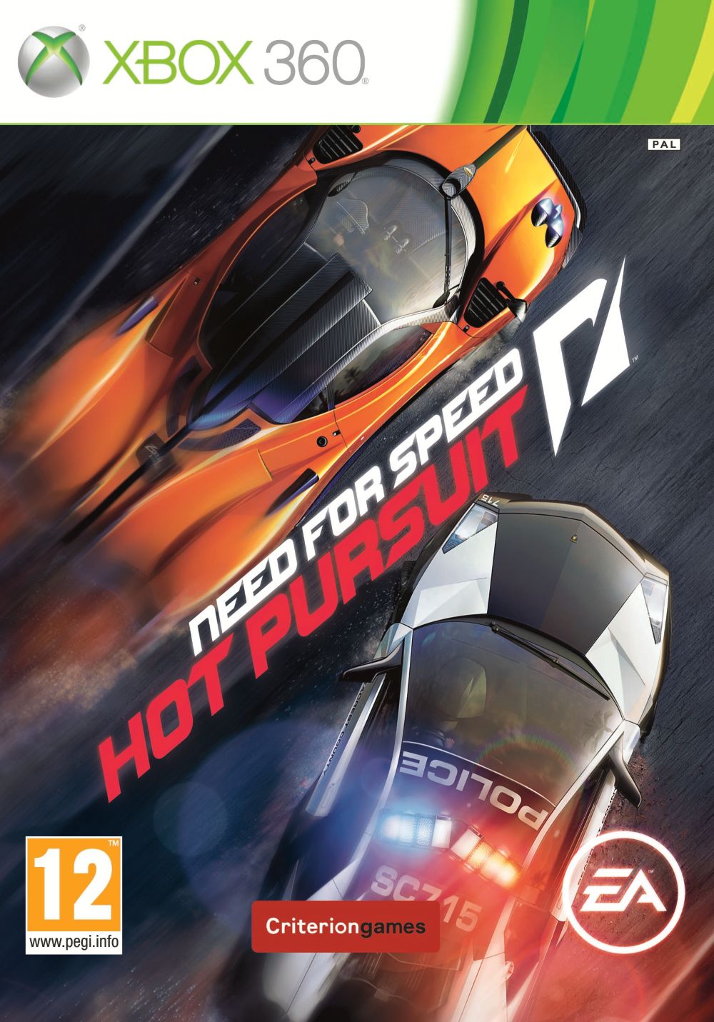 Need for Speed: Hot Pursuit – Racing Game EA Criterion – Xbox 360 Racing