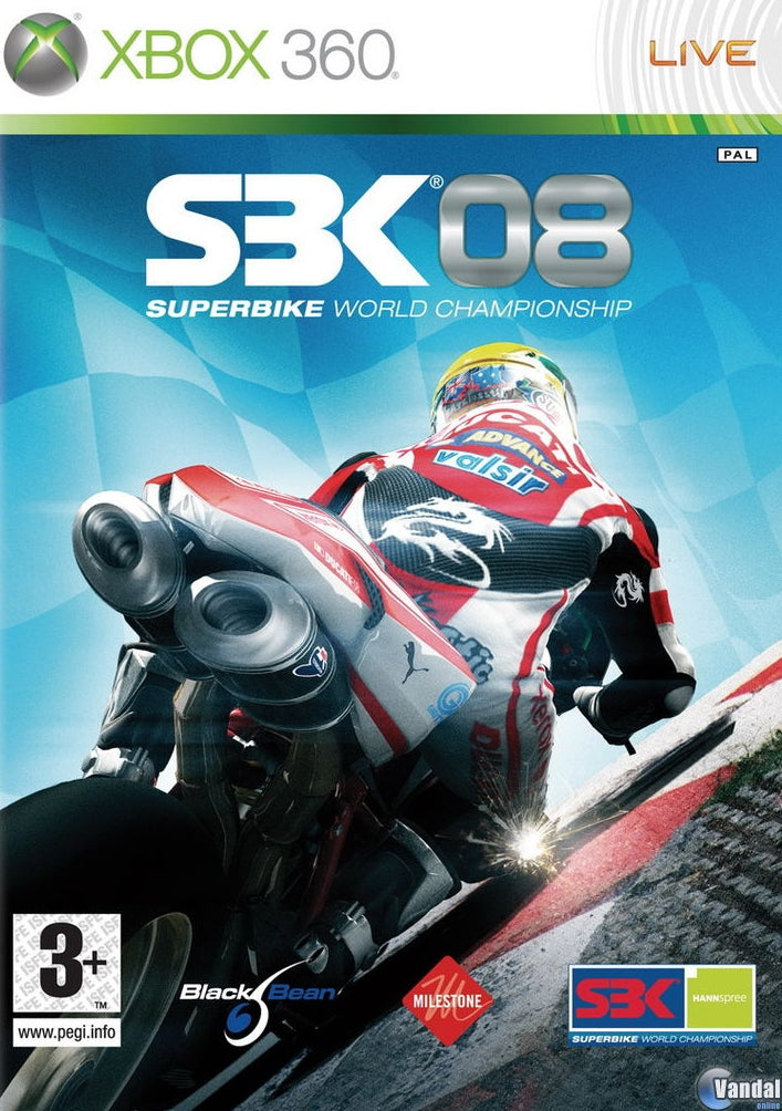 SBK 08: Superbike World Championship  – Xbox 360 Racing Black Bean Games