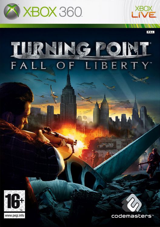 Turning Point: Fall of Liberty  – Xbox 360 First Person Shooter Codemasters Game