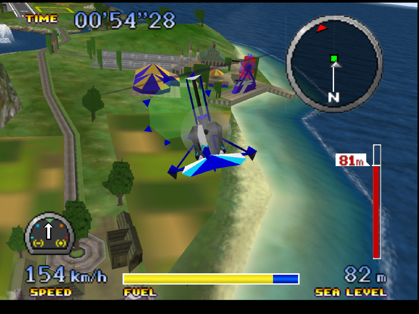 Pilotwings 64 – Nintendo 64 Flight Simulation Game Nintendo NTSC-J