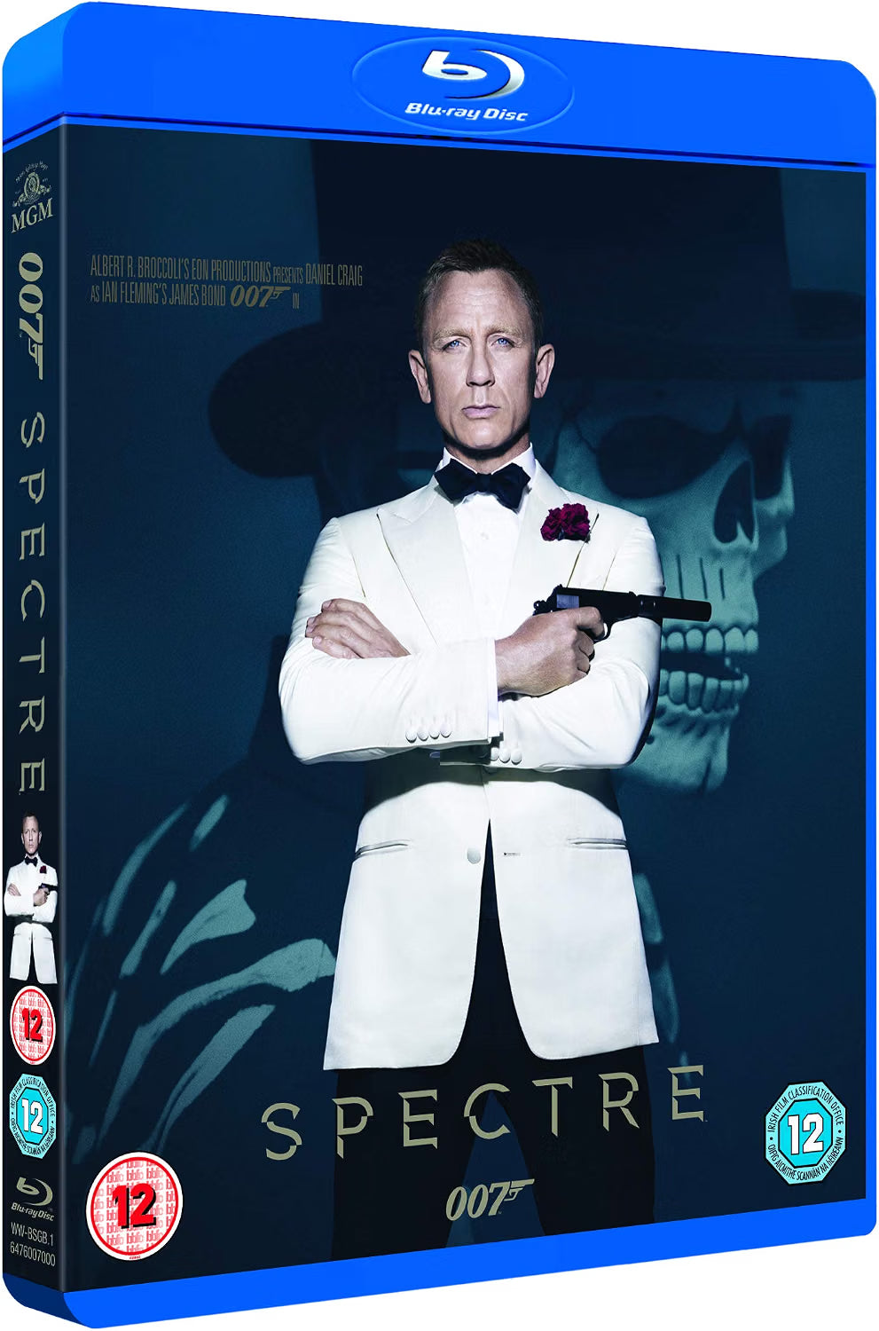 Spectre Blu-ray James Bond Action Spy Thriller Daniel Craig Sam Mendes