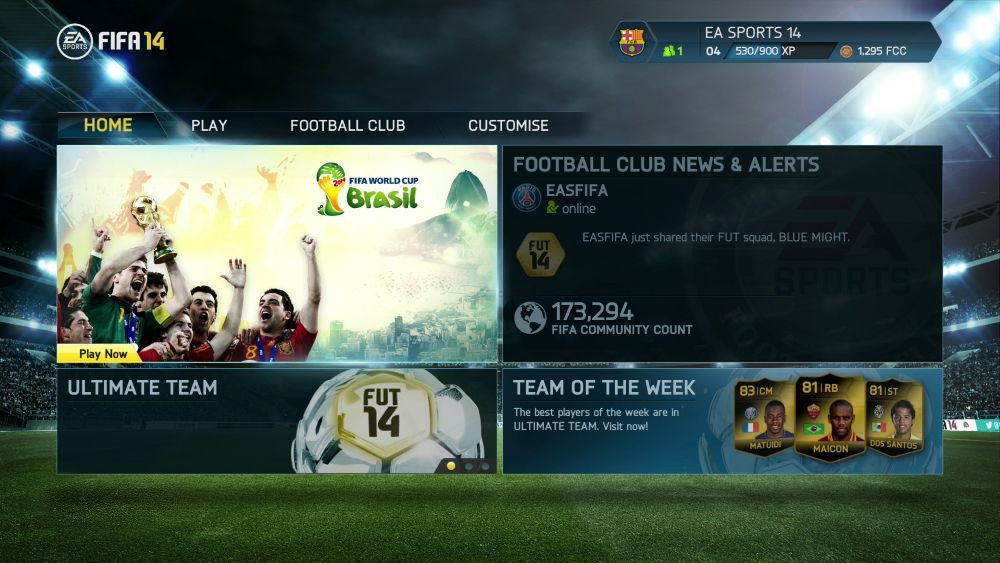 FIFA 14  – Xbox One Football Sports Game EA Sports