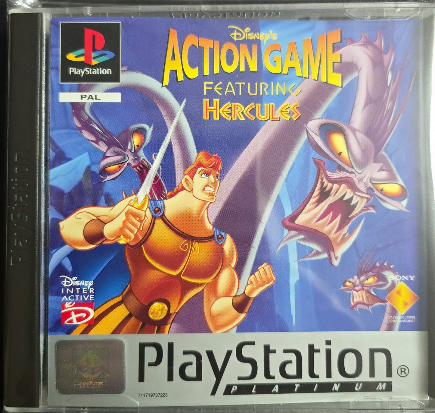 Disney's Hercules - PS1 Action Platformer Disney Interactive Game