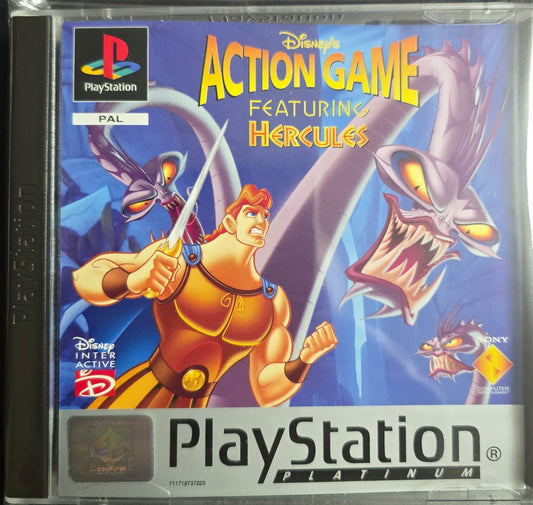 Disney's Hercules - PS1 Action Platformer Disney Interactive Game