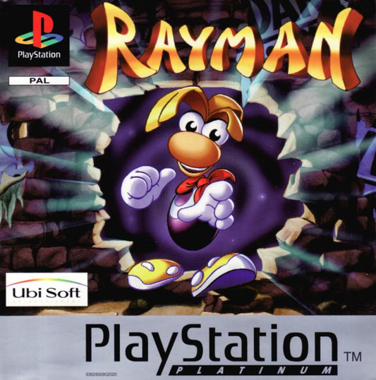 Rayman - PS1 Platformer Ubisoft Game
