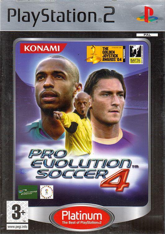 Pro Evolution Soccer 4 – PlayStation 2 Football