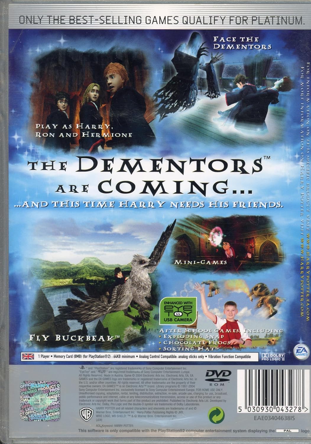 Harry Potter and the Prisoner of Azkaban  – PlayStation 2 Action Adventure Game
