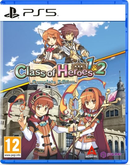 Class of Heroes 1 & 2: Complete Edition – PlayStation 5 Dungeon Crawling JRPG