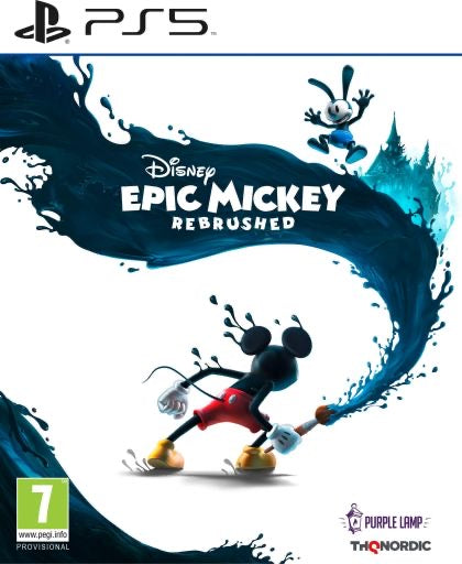 Disney Epic Mickey: Rebrushed – PlayStation 5 Action Adventure Platformer