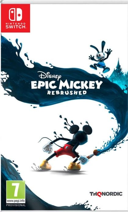 Disney Epic Mickey: Rebrushed– Nintendo Switch Action Adventure Platformer