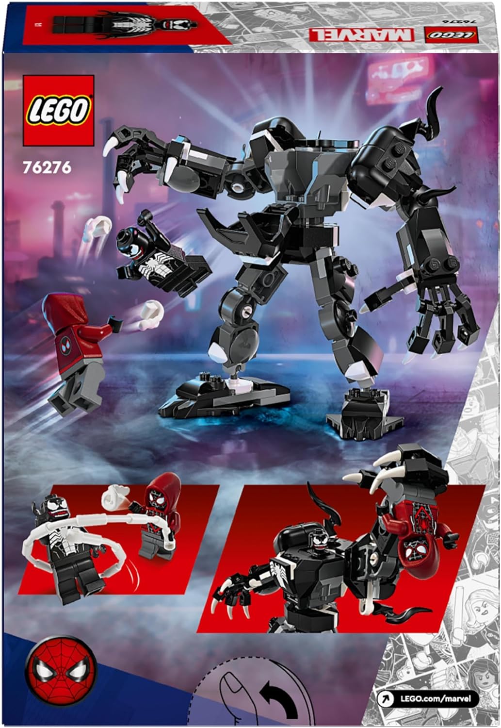 LEGO Marvel: Venom Mech Armour vs. Miles Morales (76276) Adventure