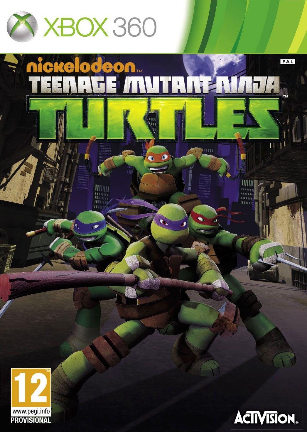 Nickelodeon: Teenage Mutant Ninja Turtles  – Xbox 360 Action Activision