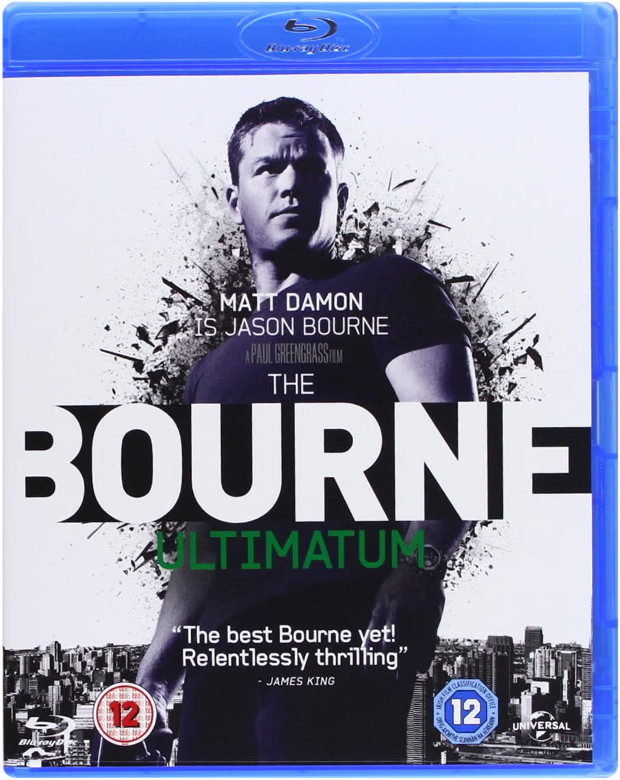 The Ultimate Bourne Collection – Blu-ray Action Thriller Matt Damon Universal Box Set