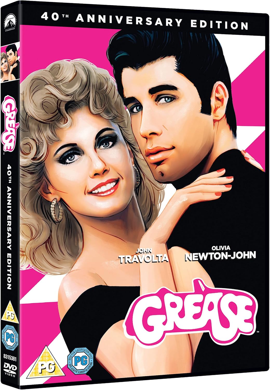 Grease – DVD 40th Anniversary Edition Musical Paramount Pictures