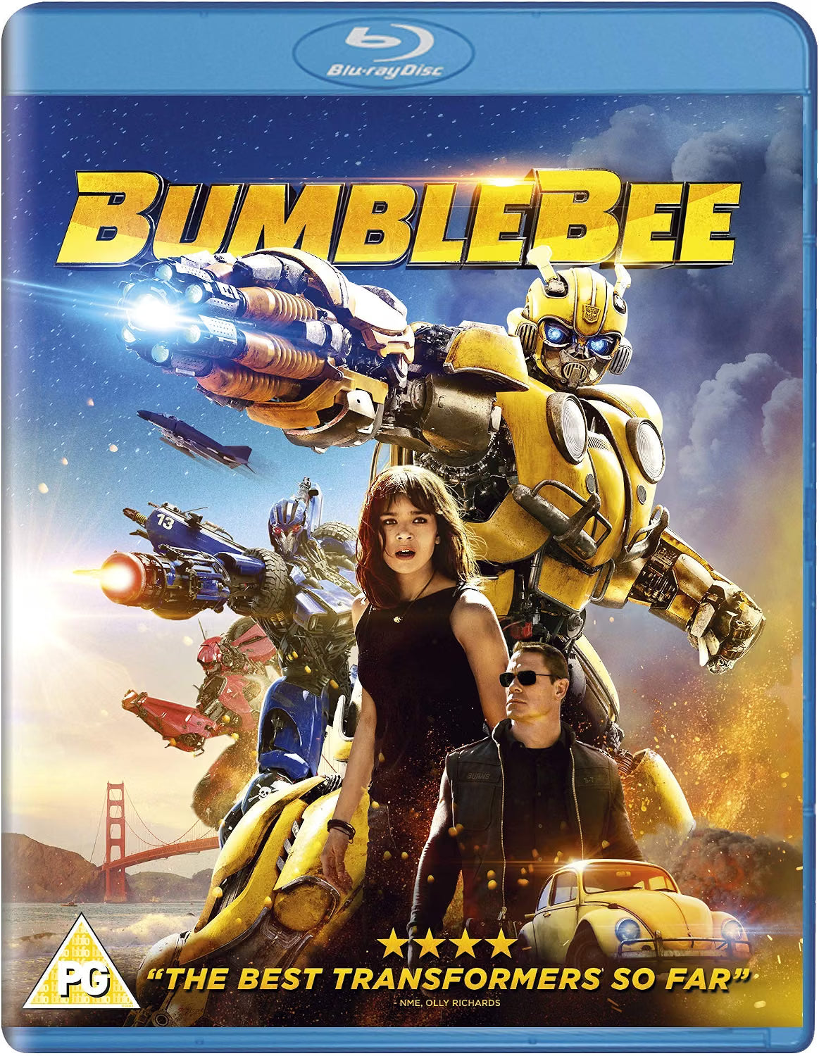 Bumblebee Blu-ray Transformers Sci-Fi Action Adventure Hailee Steinfeld 2018